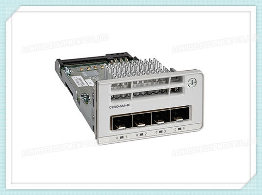 C9200-NM-4G, módulo de rede Cisco Catalyst 9200, portas 4x1GE, módulo plug-in, sem necessidade de ventilador