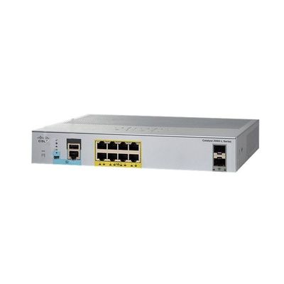 296018 GigE portuário com ponto de entrada 2 X 1G SFP, LAN Lite Cisco WS-C2960L-8PS-LL